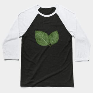 Green leaves Baseball T-Shirt